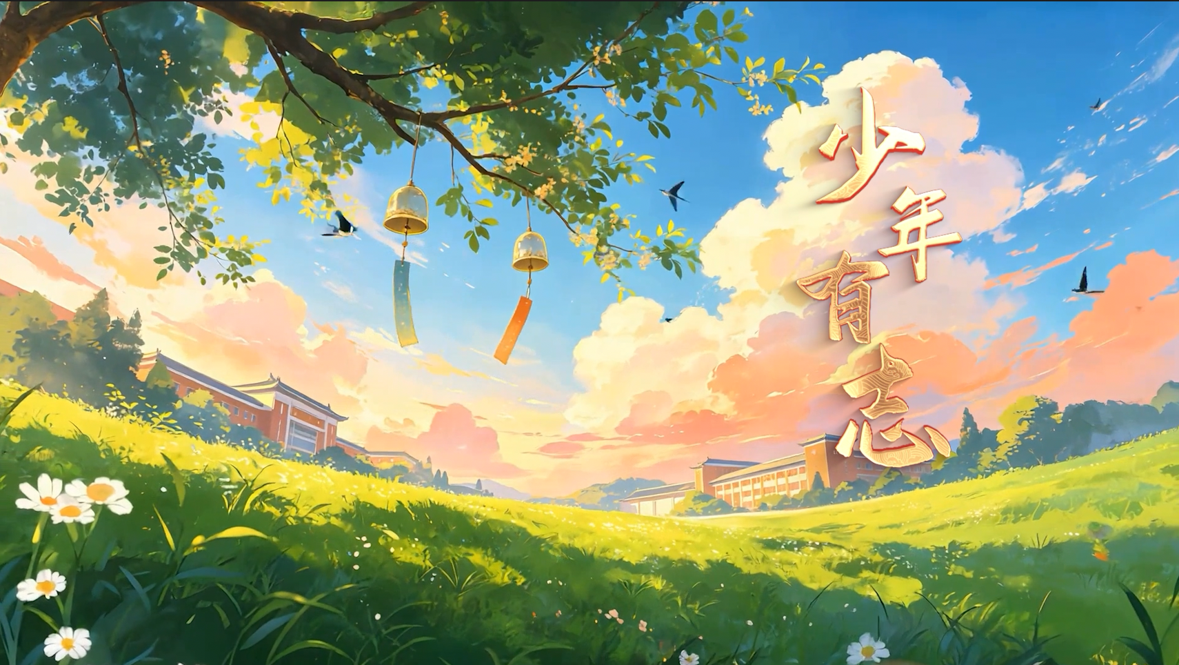 少年有志led视频背景