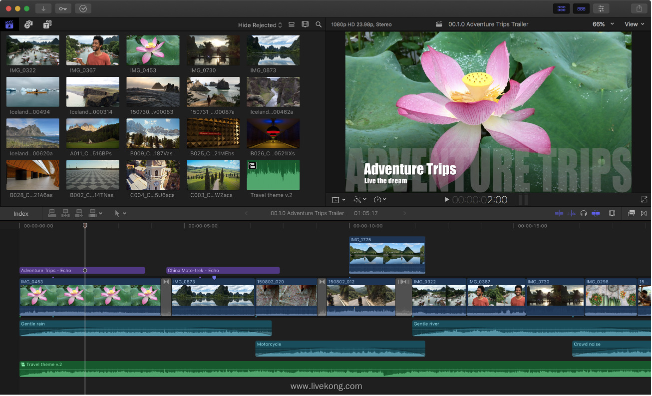 Final Cut Pro 10.4.8 Mac系统下最简单易用的专业视频剪辑工具