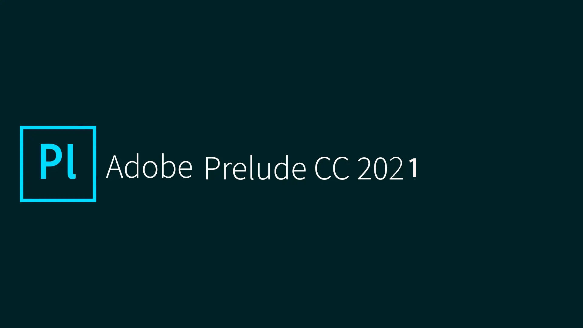 adobe prelude cc 2021