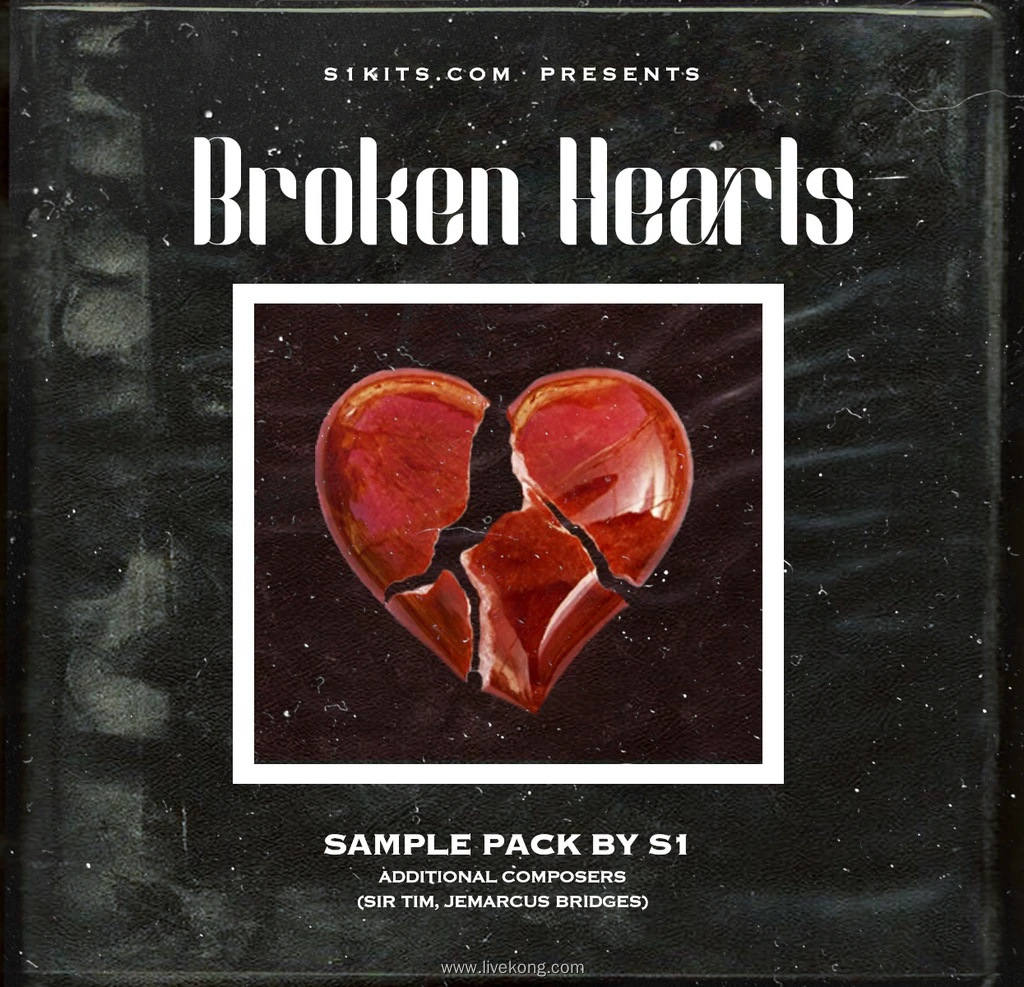 S1KITS Broken Hearts Sample Pack (by S1) (Compositions and Stems) WAV 11首分轨文件