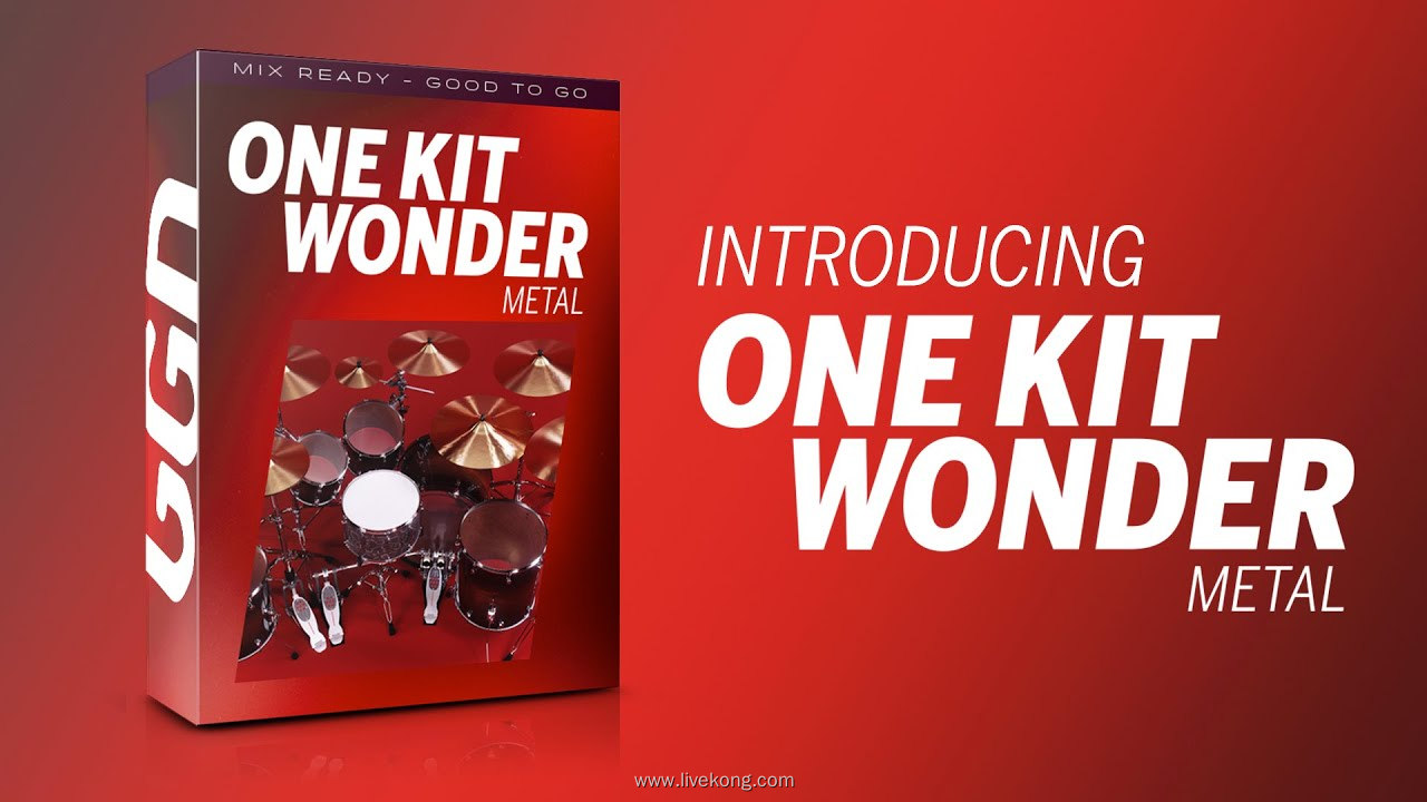Getgood Drums One Kit Wonder Metal 金属鼓音源