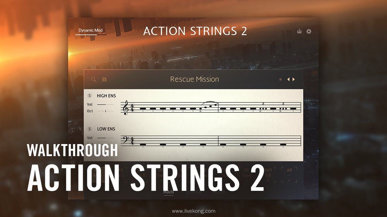 Native Instruments Action Strings 2 弦乐乐句音源2代